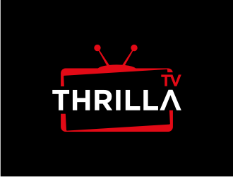Thrilla TV logo design by sodimejo