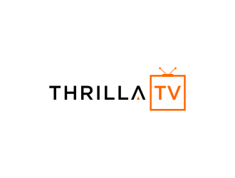Thrilla TV logo design by haidar