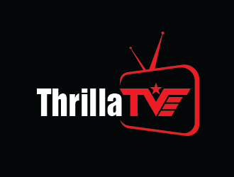 Thrilla TV logo design by Bl_lue