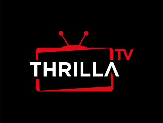 Thrilla TV logo design by sodimejo