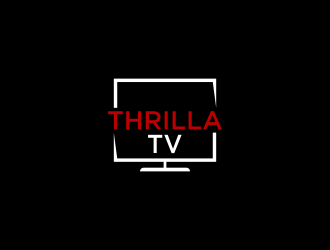 Thrilla TV logo design by ArRizqu