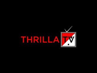 Thrilla TV logo design by bomie