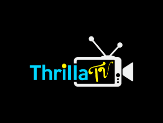 Thrilla TV logo design by nona