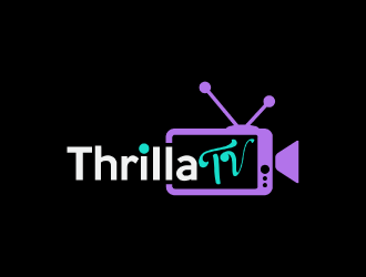Thrilla TV logo design by nona