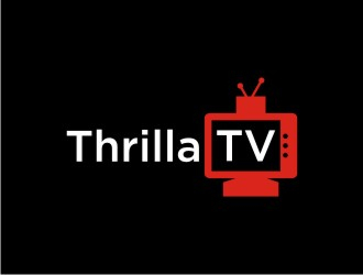 Thrilla TV logo design by sabyan