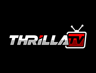 Thrilla TV logo design by jm77788