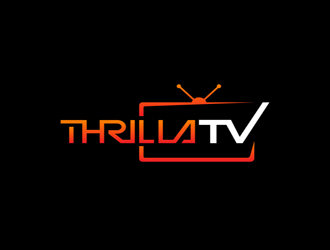 Thrilla TV logo design by Masibens