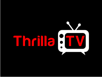 Thrilla TV logo design by puthreeone