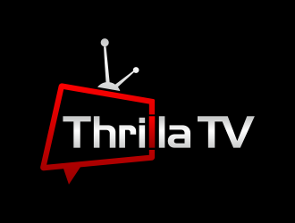 Thrilla TV logo design by hidro