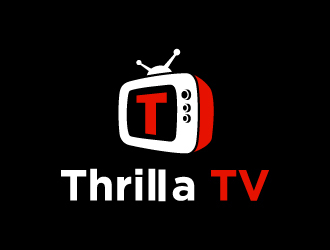 Thrilla TV logo design by sakarep
