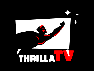 Thrilla TV logo design by PandaDesign