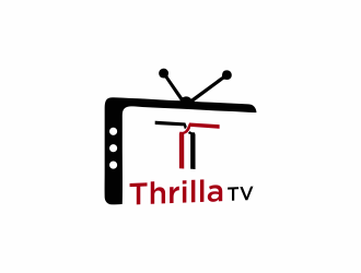 Thrilla TV logo design by Mahrein