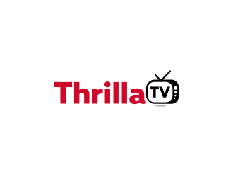Thrilla TV logo design by brandshark
