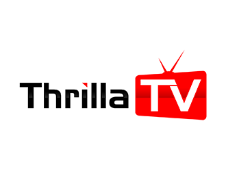 Thrilla TV logo design by ndaru