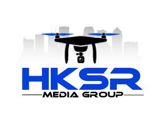 HKSR MEDIA GROUP logo design by ElonStark