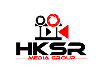 HKSR MEDIA GROUP logo design by ElonStark