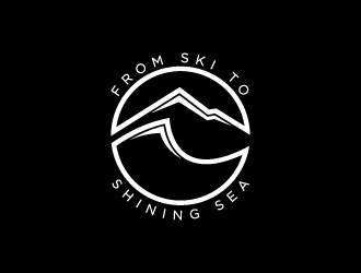 "From Ski to Shining Sea" Vacation Rentals logo design by torresace