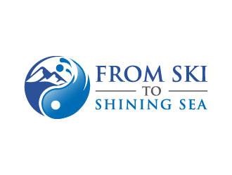 "From Ski to Shining Sea" Vacation Rentals logo design by pixalrahul