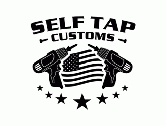 Self Tap Customs logo design by Bananalicious