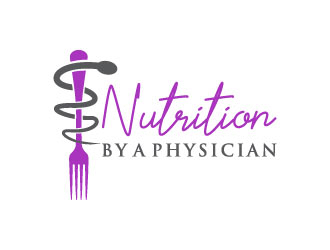 Nutrition by a Physician logo design by pixalrahul