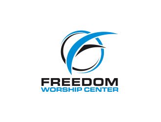 Freedom Worship Center logo design by Greenlight
