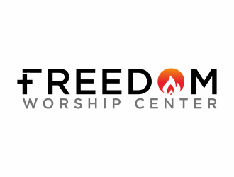 Freedom Worship Center logo design by hidro