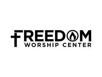 Freedom Worship Center logo design by Greenlight
