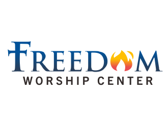 Freedom Worship Center logo design by PandaDesign