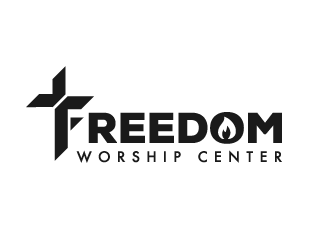 Freedom Worship Center logo design by pencilhand