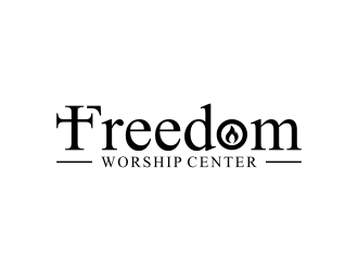 Freedom Worship Center logo design by haidar