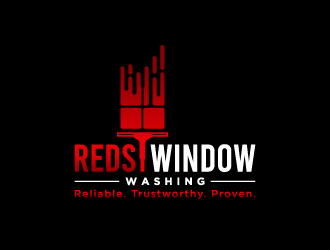 Reds Window Washing logo design by jafar