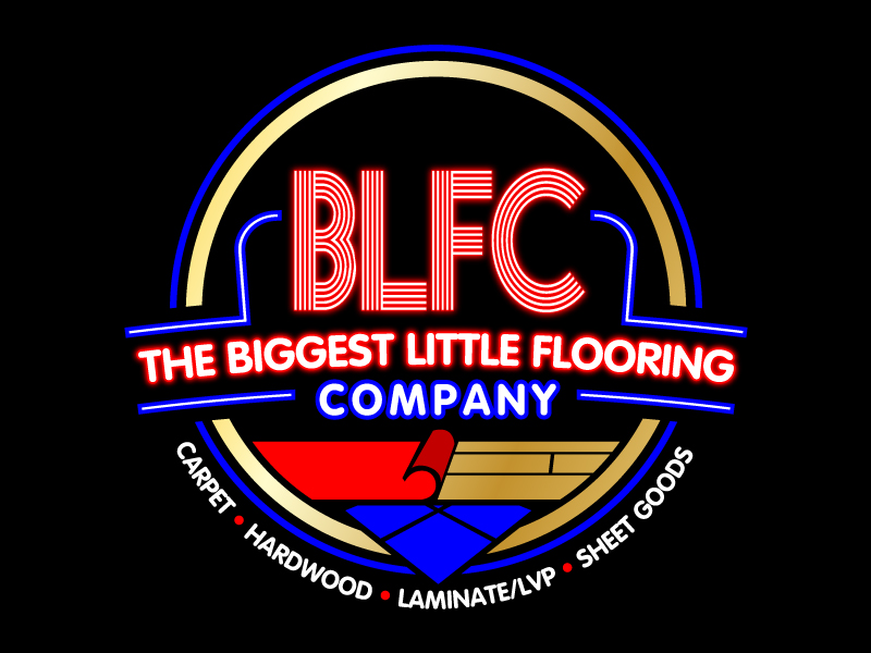 The Biggest Little Flooring Company LLC Logo Design