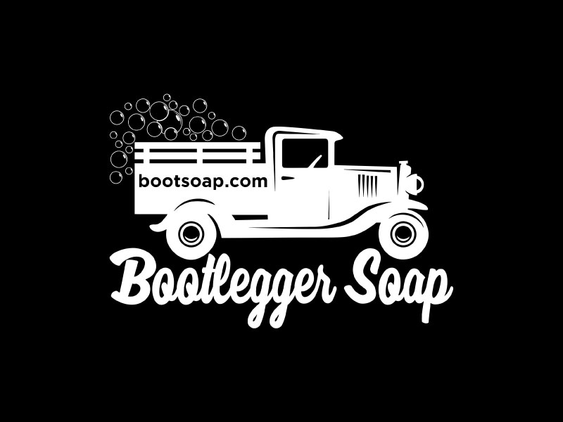 Bootlegger Soap logo design by TMaulanaAssa