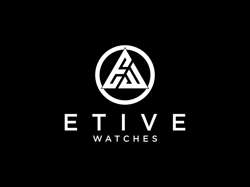 Etive Watches logo design by Avro