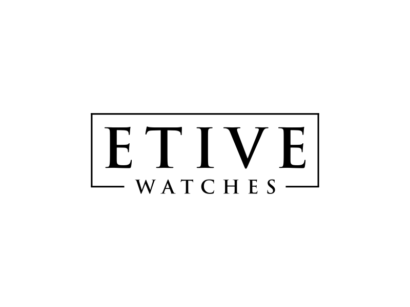 Etive Watches logo design by haidar