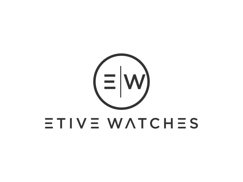 Etive Watches logo design by pel4ngi