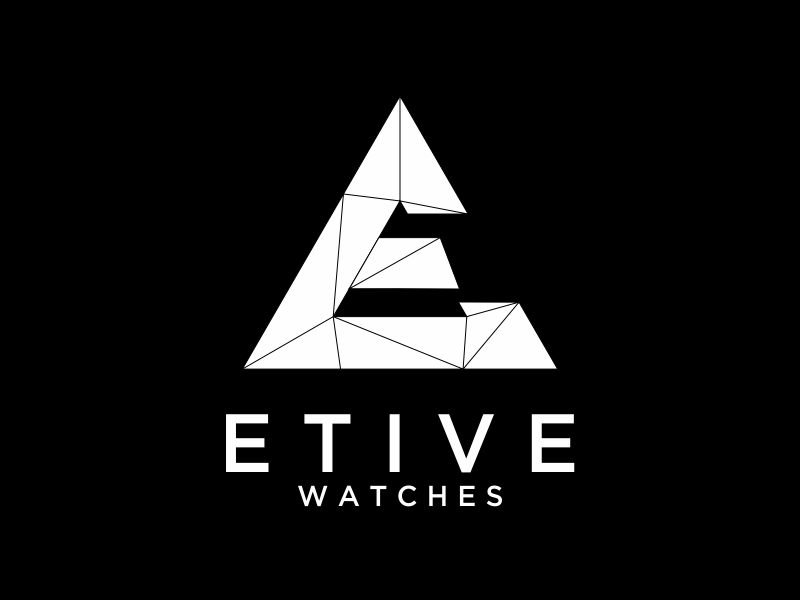 Etive Watches logo design by Mahrein
