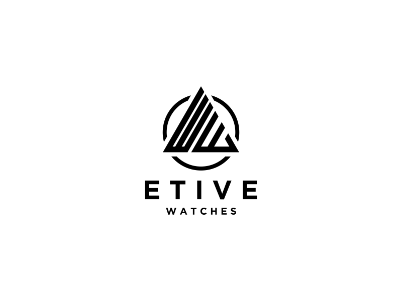 Etive Watches logo design by haidar
