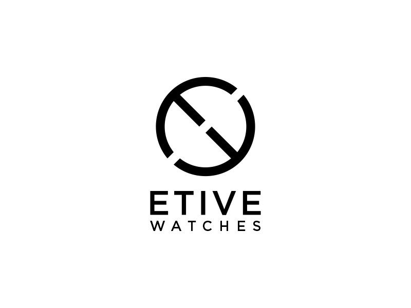 Etive Watches logo design by zegeningen