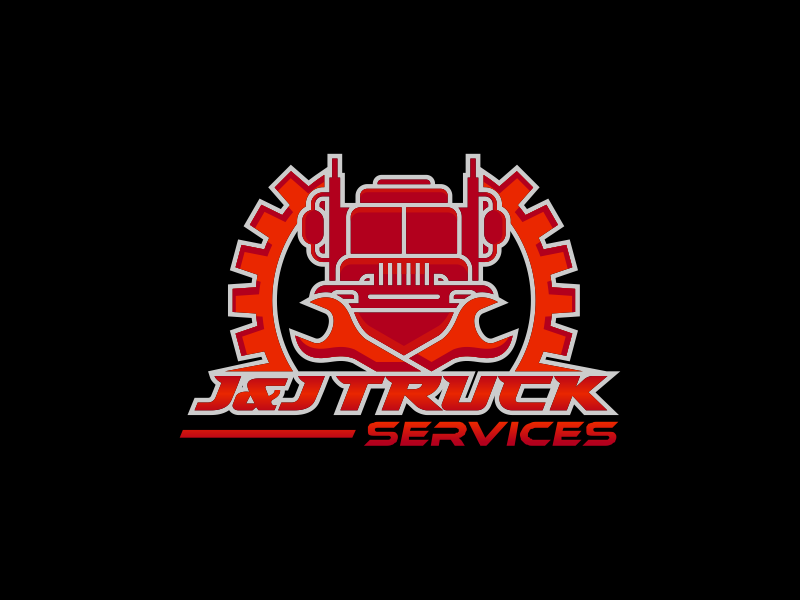 J&J Truck Services logo design by HERO_art 86