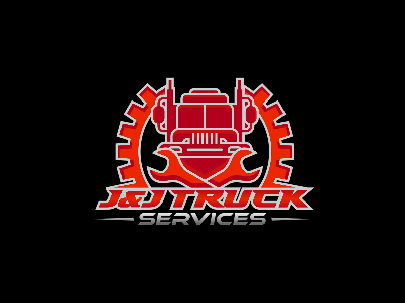 J&J Truck Services logo design by HERO_art 86