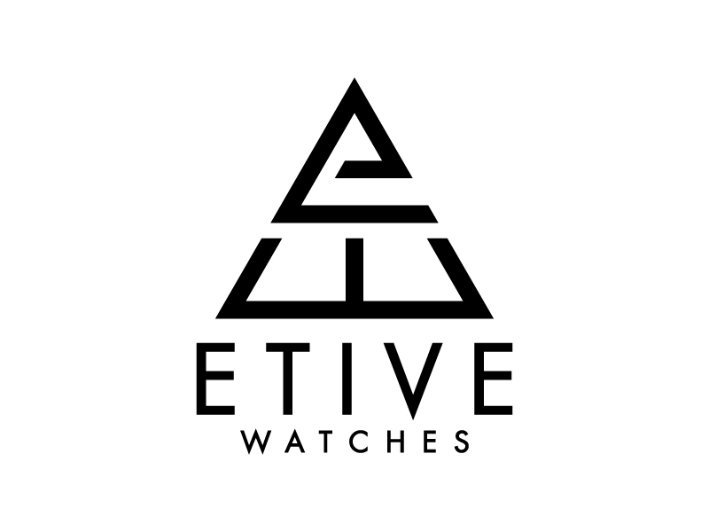 Etive Watches logo design by BrainStorming