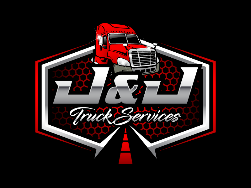 J&J Truck Services logo design by PRN123