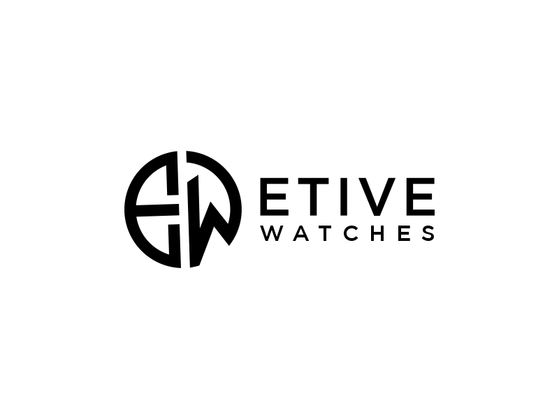 Etive Watches logo design by zegeningen