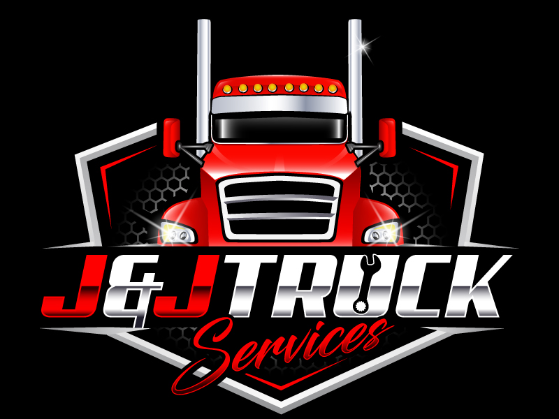 J&J Truck Services logo design by LucidSketch
