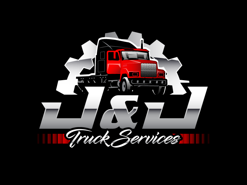 J&J Truck Services logo design by PRN123