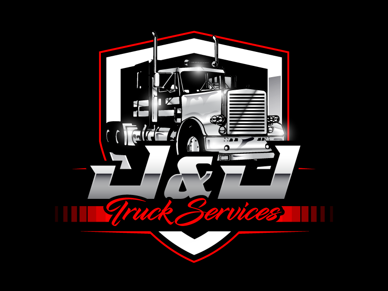 J&J Truck Services logo design by PRN123