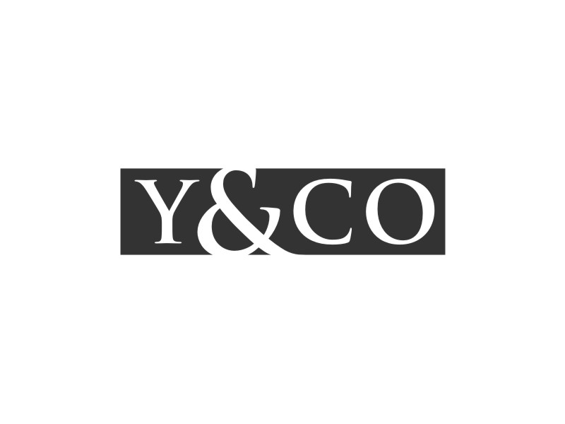 Y&Company or Y&Co. logo design by bombers