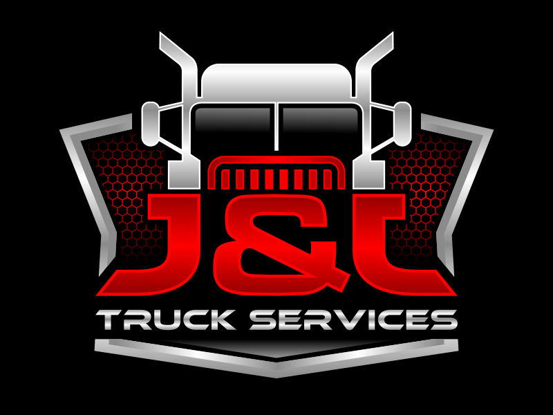 J&J Truck Services logo design by aura