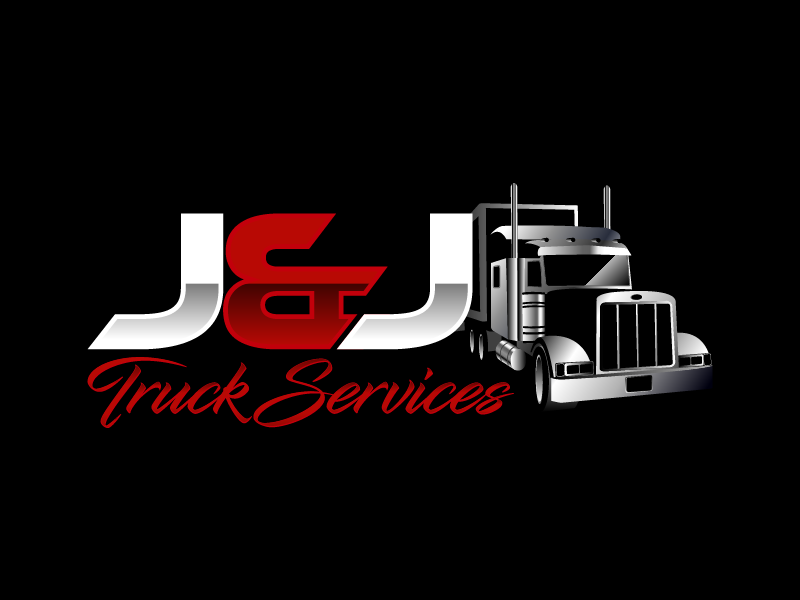 J&J Truck Services logo design by axel182
